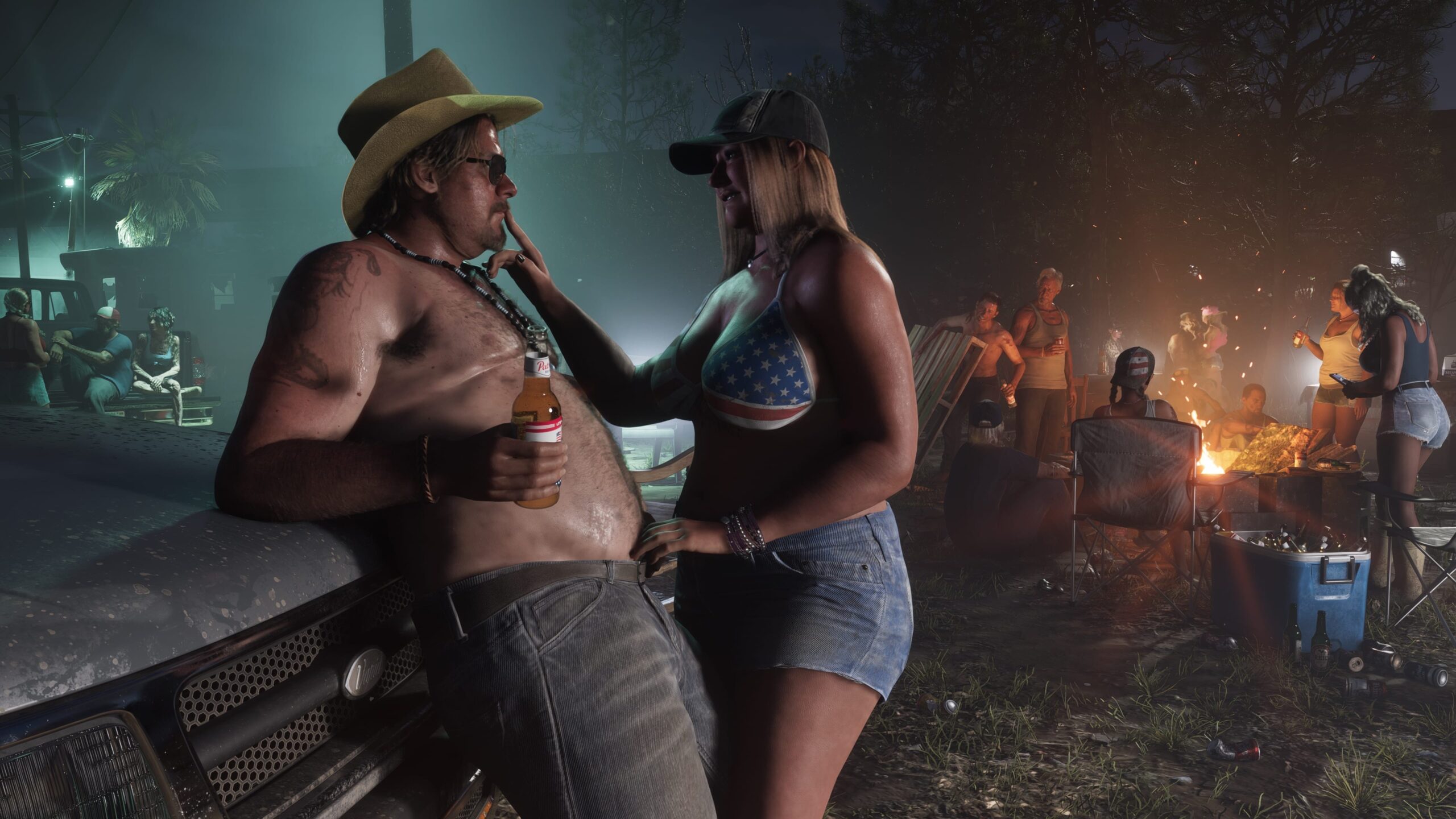 Un bacio rubato dietro le sbarre: GTA VI ci racconta l’amore fuorilegge.