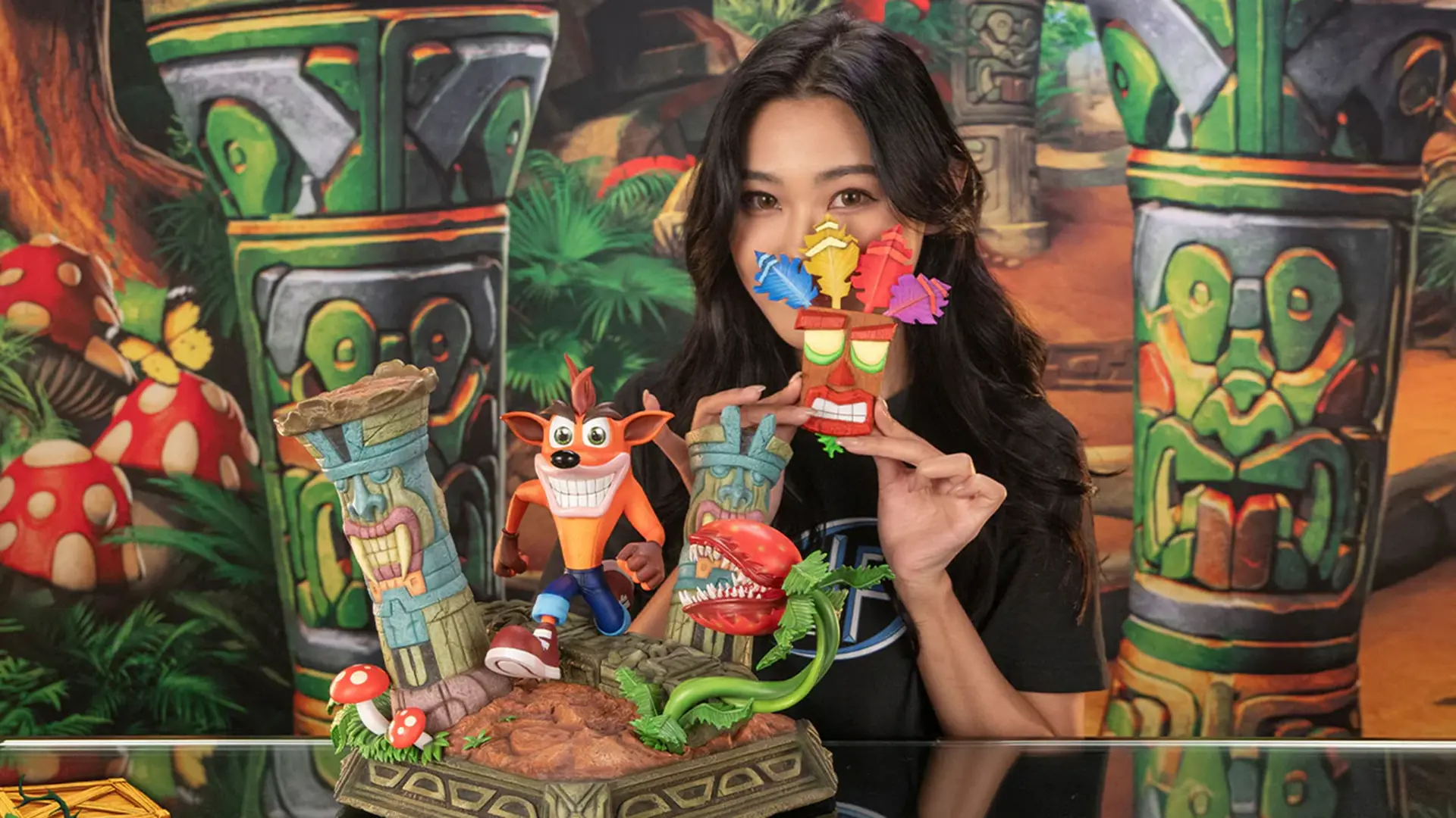 La nuova figure ufficiale di Crash celebra lo stile cartoon del primo gioco PlayStation con dettagli straordinari e pose iconiche