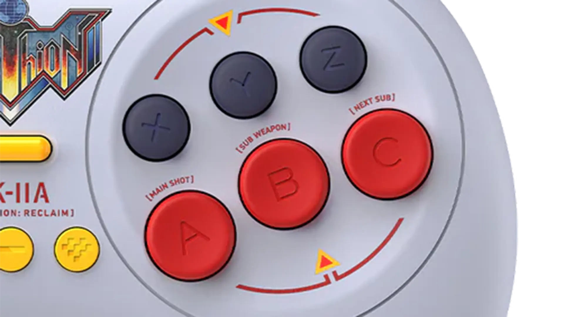 Dal Main Shot al Sub Weapon: ogni pulsante ha un’etichetta da sparatutto arcade